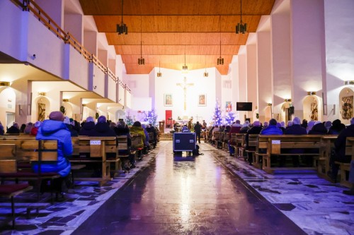 Koncert kolęd Violi Brzezińskiej w obiektywie