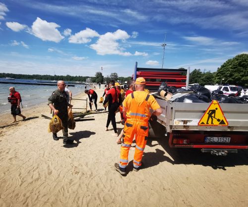 Czysta Plaża MOPR