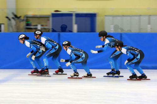 Wizyta Ministra Sportu i Turystyki na giżyckim lodowisku