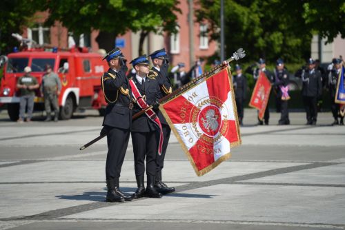 Wojewódzkie Obchody Dnia Strażaka w Giżycku_20 maja 2026_uroczystości oficjalne