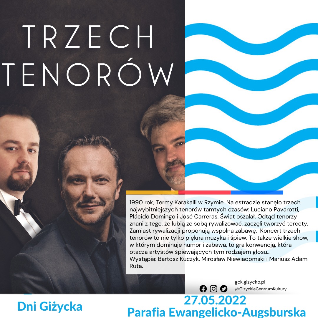 Plakat Trzech Tenorów